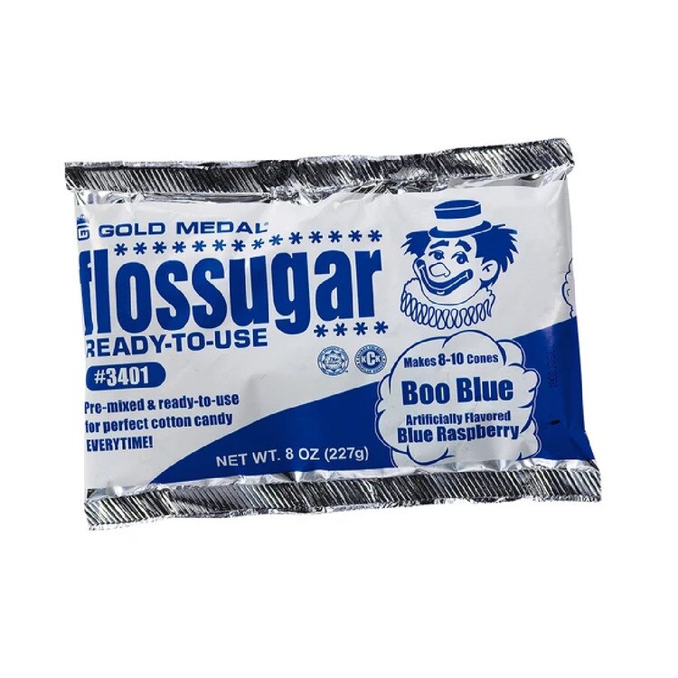 Gold Medal Flossugar 8 Oz Boo blue